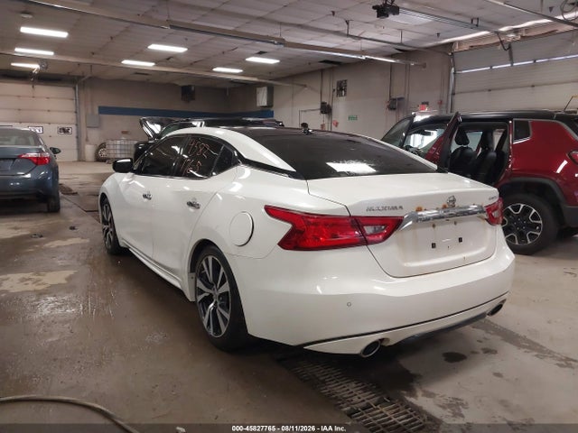 2016 Nissan Maxima 3.5 Platinum მანქანა იყიდება აუქციონზე, vin: 1N4AA6AP2GC421703, აუქციონის ნომერი: 45827765