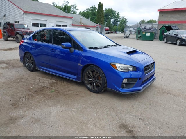 2017 Subaru Wrx Limited მანქანა იყიდება აუქციონზე, vin: JF1VA1L67H9832909, აუქციონის ნომერი: 45827798