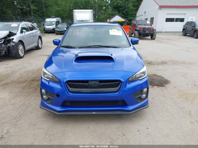 2017 Subaru Wrx Limited მანქანა იყიდება აუქციონზე, vin: JF1VA1L67H9832909, აუქციონის ნომერი: 45827798