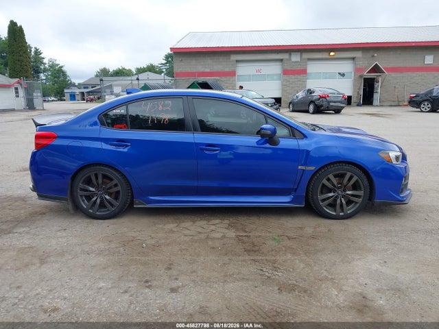 2017 Subaru Wrx Limited მანქანა იყიდება აუქციონზე, vin: JF1VA1L67H9832909, აუქციონის ნომერი: 45827798