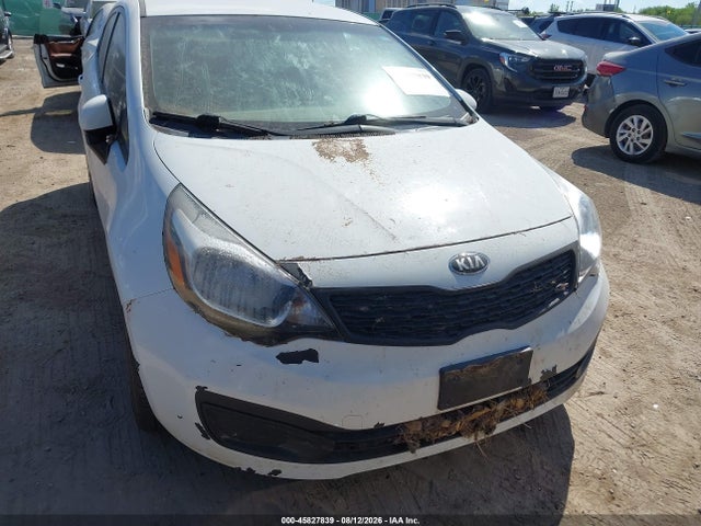 2014 Kia Rio Lx მანქანა იყიდება აუქციონზე, vin: KNADM4A38E6396024, აუქციონის ნომერი: 45827839