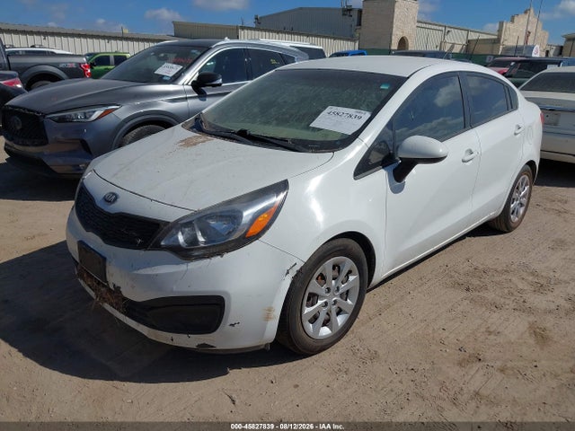2014 Kia Rio Lx მანქანა იყიდება აუქციონზე, vin: KNADM4A38E6396024, აუქციონის ნომერი: 45827839