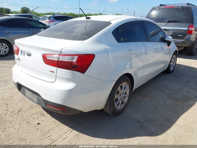 2014 Kia Rio Lx მანქანა იყიდება აუქციონზე, vin: KNADM4A38E6396024, აუქციონის ნომერი: 45827839