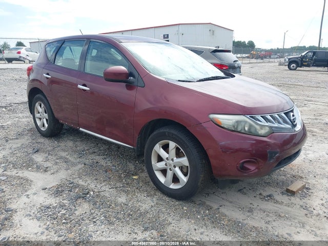 2009 Nissan Murano S მანქანა იყიდება აუქციონზე, vin: JN8AZ18U49W018930, აუქციონის ნომერი: 45827860