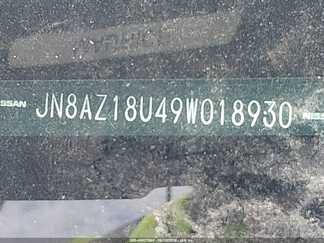 Aukcja sprzedaży 2009 Nissan Murano S, vin: JN8AZ18U49W018930, numer aukcji: 45827860