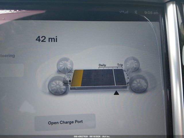 45827929 :رقم المزاد ، 5YJSA1E26GF143293 vin ، 2016 Tesla Model S مزاد بيع