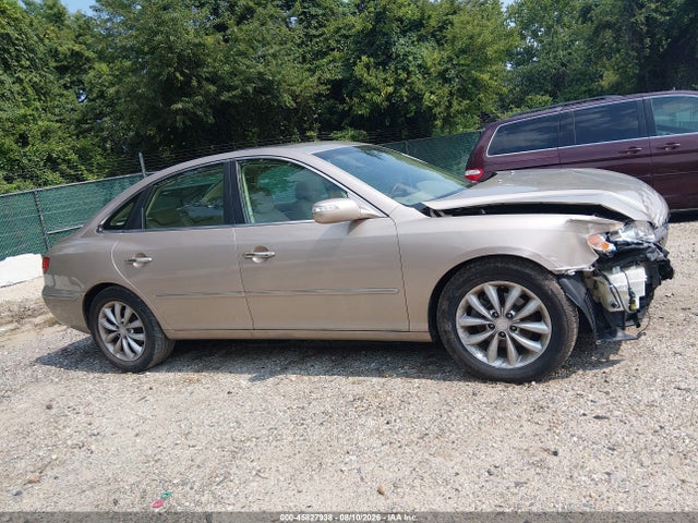 Продажа на аукционе авто 2007 Hyundai Azera Limited/se, vin: KMHFC46F87A240109, номер лота: 45827938
