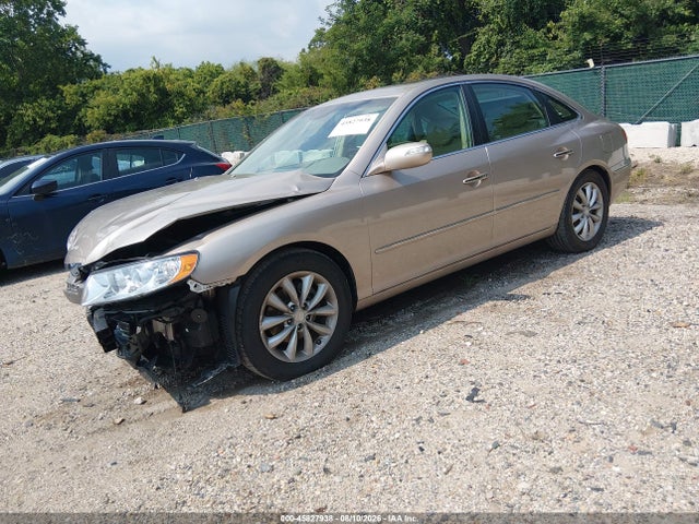 Продажа на аукционе авто 2007 Hyundai Azera Limited/se, vin: KMHFC46F87A240109, номер лота: 45827938