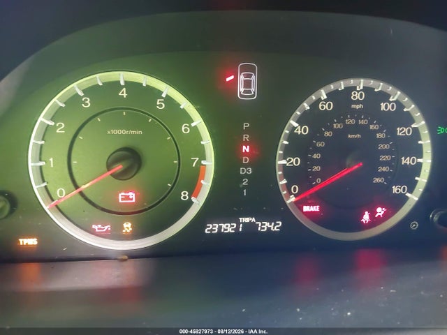45827973 :رقم المزاد ، 1HGCP2F86BA126248 vin ، 2011 Honda Accord 2.4 Ex-l مزاد بيع