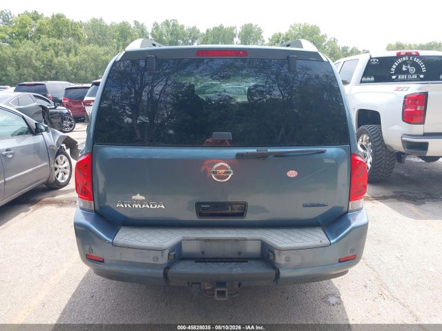 2011 Nissan Armada Sv მანქანა იყიდება აუქციონზე, vin: 5N1BA0ND6BN603909, აუქციონის ნომერი: 45828035