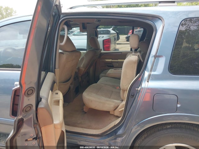 2011 Nissan Armada Sv მანქანა იყიდება აუქციონზე, vin: 5N1BA0ND6BN603909, აუქციონის ნომერი: 45828035