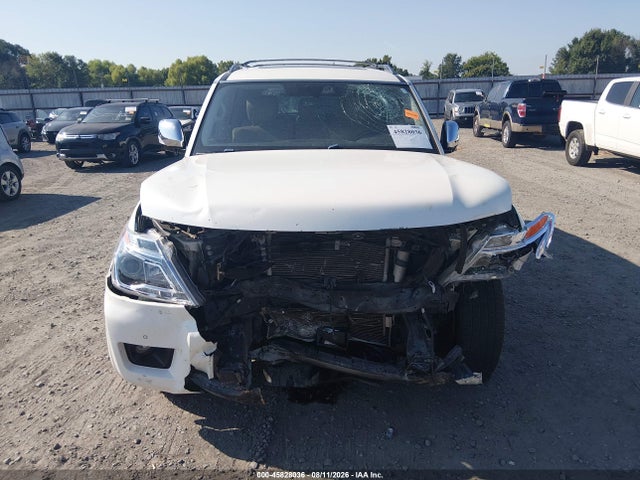 2019 Nissan Armada Platinum მანქანა იყიდება აუქციონზე, vin: JN8AY2NC2K9581306, აუქციონის ნომერი: 45828036