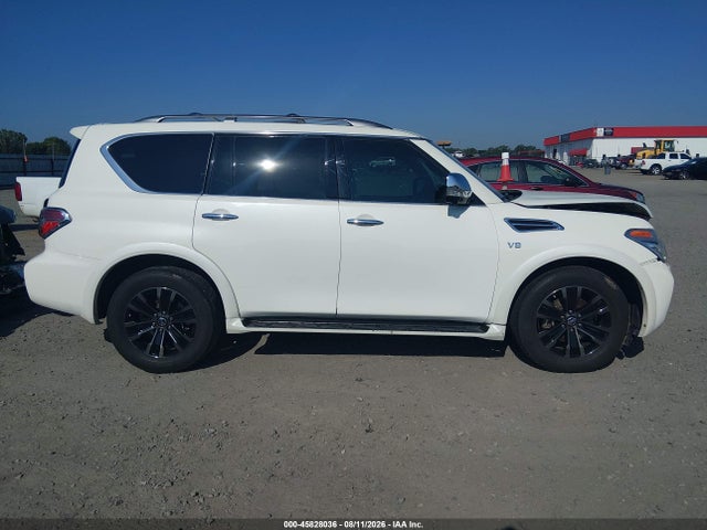 2019 Nissan Armada Platinum მანქანა იყიდება აუქციონზე, vin: JN8AY2NC2K9581306, აუქციონის ნომერი: 45828036