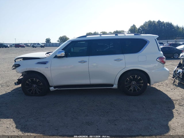2019 Nissan Armada Platinum მანქანა იყიდება აუქციონზე, vin: JN8AY2NC2K9581306, აუქციონის ნომერი: 45828036