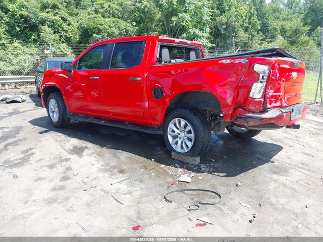45828066 :رقم المزاد ، 3GCPDBEKXNG596732 vin ، 2022 Chevrolet Silverado 1500 4wd  Short Bed Custom مزاد بيع