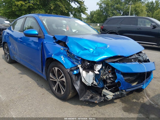 2021 Nissan Sentra Sv Xtronic Cvt მანქანა იყიდება აუქციონზე, vin: 3N1AB8CV9MY254325, აუქციონის ნომერი: 45828075