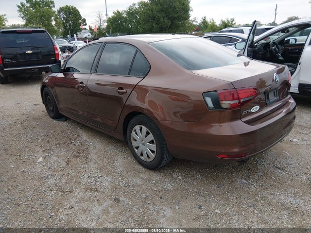 2016 Volkswagen Jetta 1.4t S მანქანა იყიდება აუქციონზე, vin: 3VW267AJ0GM412883, აუქციონის ნომერი: 45828085