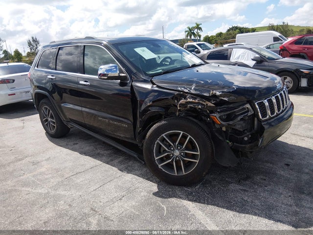 45828090 :رقم المزاد ، 1C4RJFBG8HC908997 vin ، 2017 Jeep Grand Cherokee Limited مزاد بيع