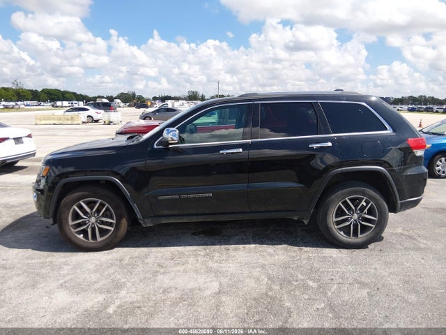 Продаж на аукціоні авто 2017 Jeep Grand Cherokee Limited, vin: 1C4RJFBG8HC908997, номер лоту: 45828090