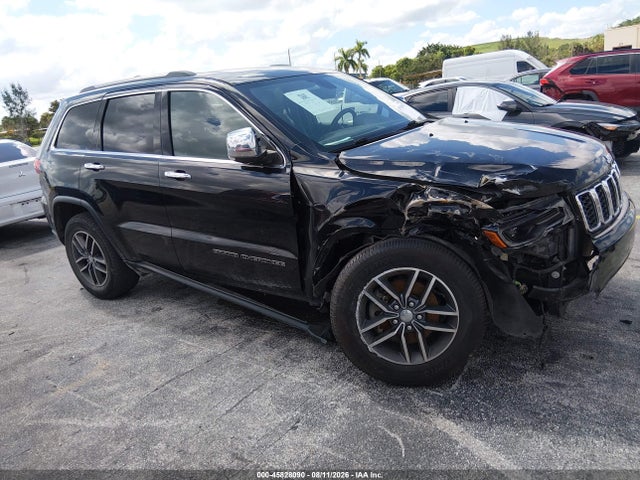Продаж на аукціоні авто 2017 Jeep Grand Cherokee Limited, vin: 1C4RJFBG8HC908997, номер лоту: 45828090
