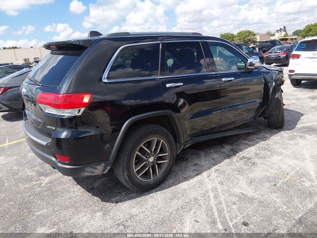 Продаж на аукціоні авто 2017 Jeep Grand Cherokee Limited, vin: 1C4RJFBG8HC908997, номер лоту: 45828090