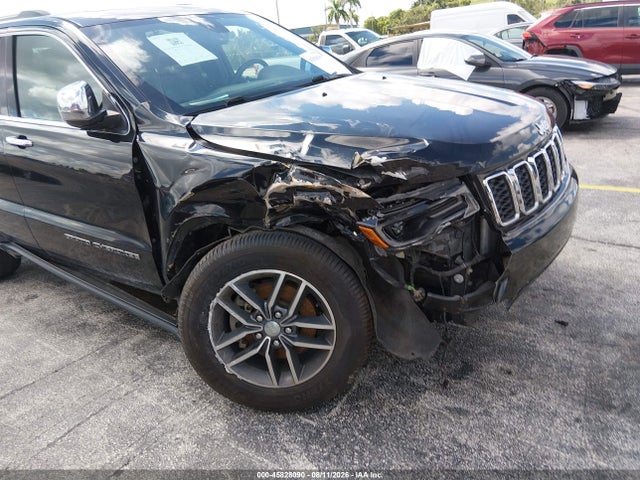 Продаж на аукціоні авто 2017 Jeep Grand Cherokee Limited, vin: 1C4RJFBG8HC908997, номер лоту: 45828090