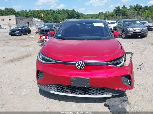 2022 Volkswagen Id.4 Awd Pro S მანქანა იყიდება აუქციონზე, vin: WVGUNPE22NP057204, აუქციონის ნომერი: 45828106