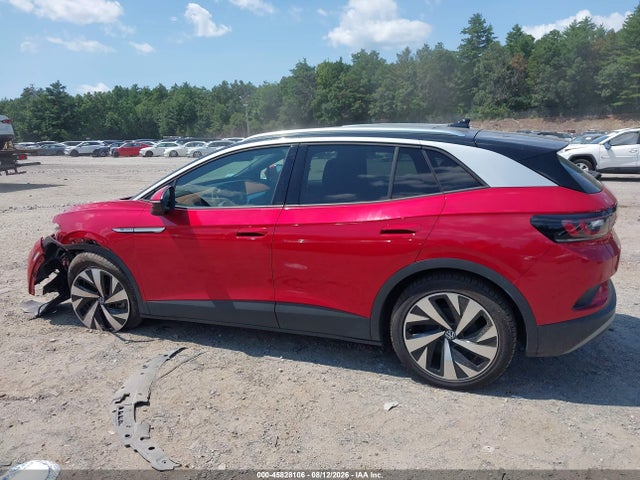2022 Volkswagen Id.4 Awd Pro S მანქანა იყიდება აუქციონზე, vin: WVGUNPE22NP057204, აუქციონის ნომერი: 45828106