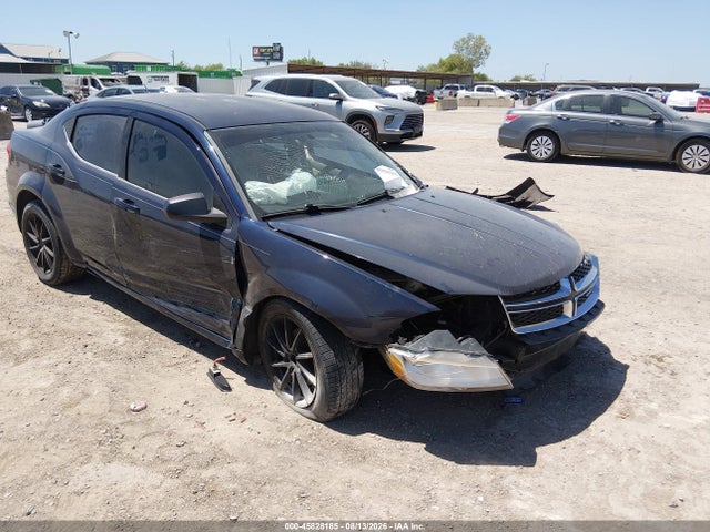 45828185 :رقم المزاد ، 1C3CDZAG8DN669020 vin ، 2013 Dodge Avenger Se V6 مزاد بيع