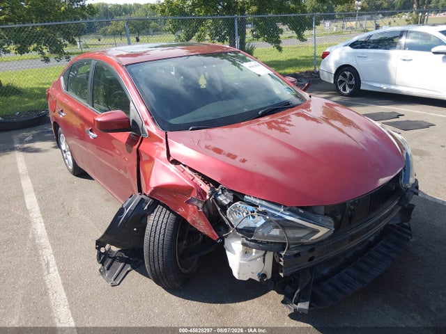 45828297 :رقم المزاد ، 3N1AB7AP1HY247583 vin ، 2017 Nissan Sentra Sv مزاد بيع