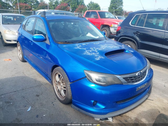 2008 Subaru Impreza Wrx მანქანა იყიდება აუქციონზე, vin: JF1GH75658H804990, აუქციონის ნომერი: 45828350