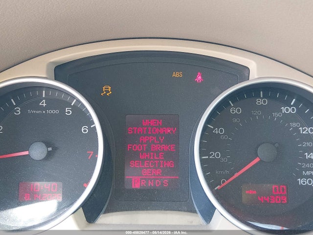 45828477 :رقم المزاد ، WAUAC48H36K011307 vin ، 2006 Audi A4 1.8t مزاد بيع