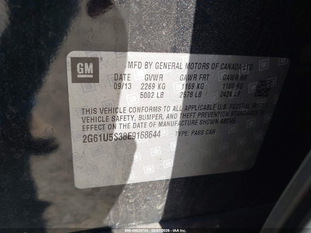 Продажа на аукционе авто 2014 Cadillac Xts W20 Livery Package, vin: 2G61U5S38E9168644, номер лота: 45828704