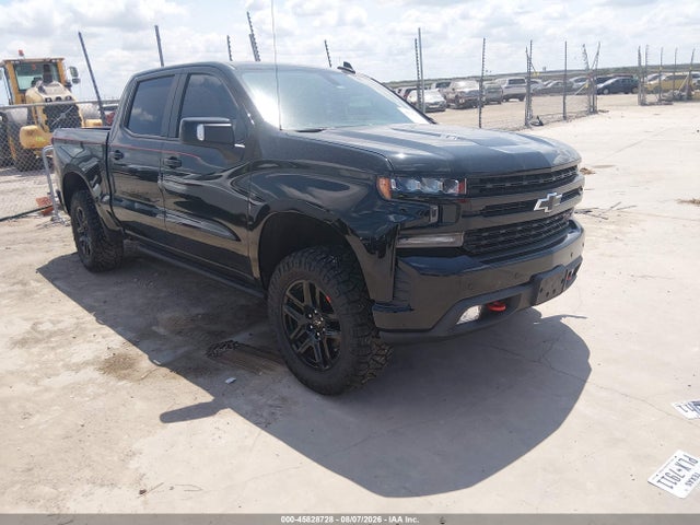 45828728 :رقم المزاد ، 3GCPYFEL4MG303166 vin ، 2021 Chevrolet Silverado 1500 4wd  Short Bed Lt Trail Boss مزاد بيع