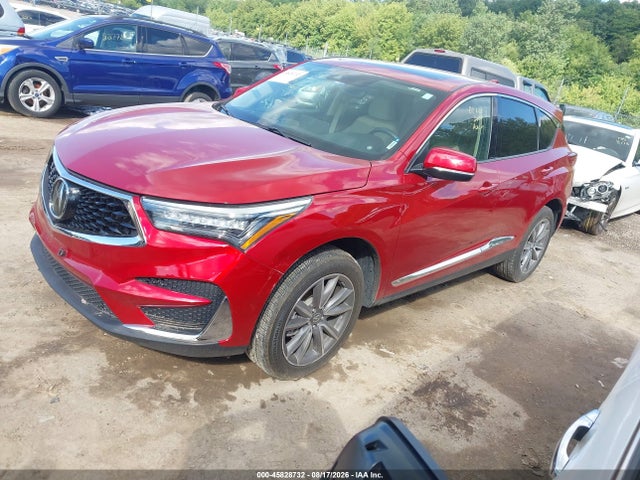 2019 Acura Rdx Technology Package მანქანა იყიდება აუქციონზე, vin: 5J8TC2H55KL039623, აუქციონის ნომერი: 45828732