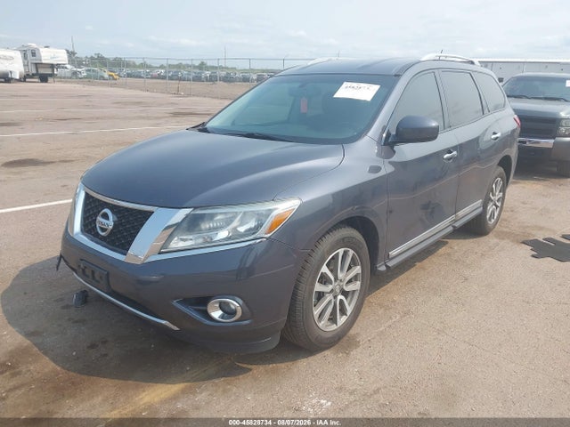 2013 Nissan Pathfinder Sl მანქანა იყიდება აუქციონზე, vin: 5N1AR2MMXDC663059, აუქციონის ნომერი: 45828734