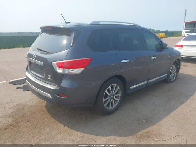 2013 Nissan Pathfinder Sl მანქანა იყიდება აუქციონზე, vin: 5N1AR2MMXDC663059, აუქციონის ნომერი: 45828734