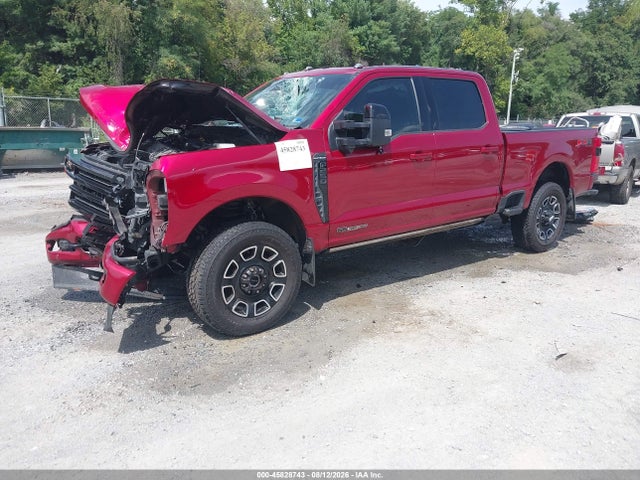 45828743 :رقم المزاد ، 1FT7W2BT6SEC43334 vin ، 2025 Ford F-250 Platinum مزاد بيع