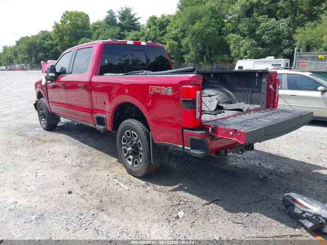 45828743 :رقم المزاد ، 1FT7W2BT6SEC43334 vin ، 2025 Ford F-250 Platinum مزاد بيع