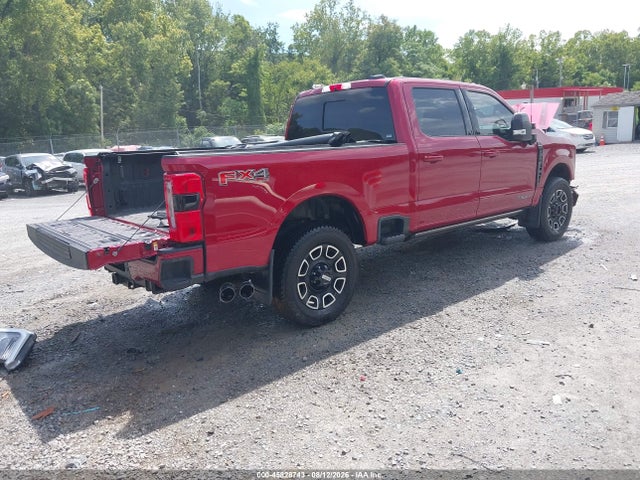 45828743 :رقم المزاد ، 1FT7W2BT6SEC43334 vin ، 2025 Ford F-250 Platinum مزاد بيع