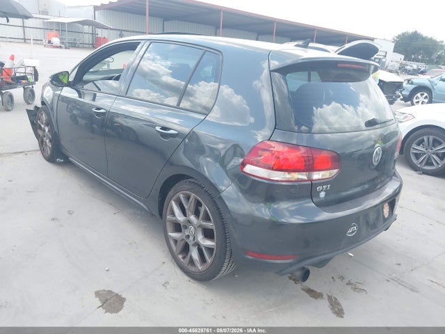 2013 Volkswagen Gti 4-door მანქანა იყიდება აუქციონზე, vin: WVWHV7AJ9DW043887, აუქციონის ნომერი: 45828761