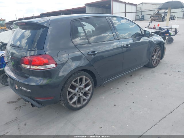2013 Volkswagen Gti 4-door მანქანა იყიდება აუქციონზე, vin: WVWHV7AJ9DW043887, აუქციონის ნომერი: 45828761