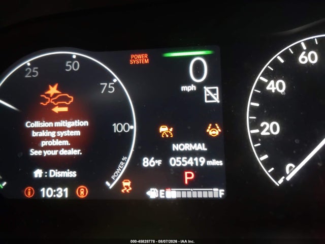 45828778 :رقم المزاد ، 5J6RS6H83SL000391 vin ، 2025 Honda Cr-v Hybrid Sport-l مزاد بيع