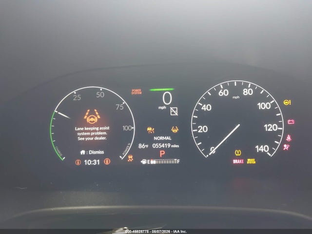 45828778 :رقم المزاد ، 5J6RS6H83SL000391 vin ، 2025 Honda Cr-v Hybrid Sport-l مزاد بيع