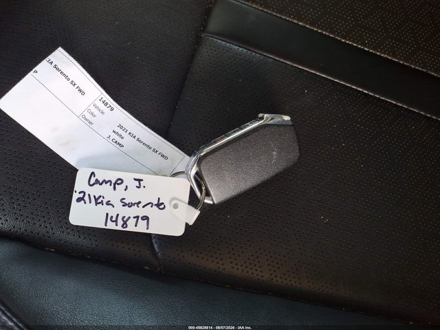 2021 Kia Sorento Sx მანქანა იყიდება აუქციონზე, vin: 5XYRK4LF0MG014571, აუქციონის ნომერი: 45828814