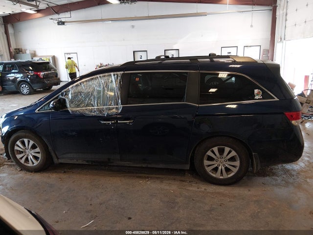 45828829 :رقم المزاد ، 5FNRL5H62GB100634 vin ، 2016 Honda Odyssey Ex-l مزاد بيع