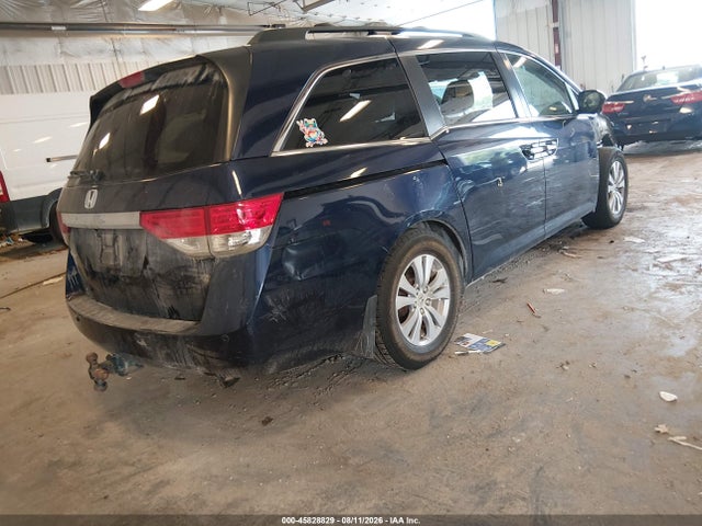 45828829 :رقم المزاد ، 5FNRL5H62GB100634 vin ، 2016 Honda Odyssey Ex-l مزاد بيع