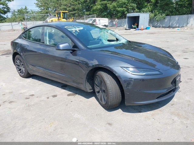 2025 Tesla Model 3 Long Range Rear-wheel Drive/standard Rear-wheel Drive მანქანა იყიდება აუქციონზე, vin: 5YJ3E1EA6SF917079, აუქციონის ნომერი: 45828840