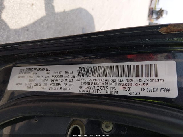 Продаж на аукціоні авто 2014 Ram 1500 Express, vin: 1C6RR7FT1ES467177, номер лоту: 45828849