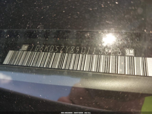 2009 Cadillac Dts 1sa მანქანა იყიდება აუქციონზე, vin: 1G6KD57Y89U113323, აუქციონის ნომერი: 45828880